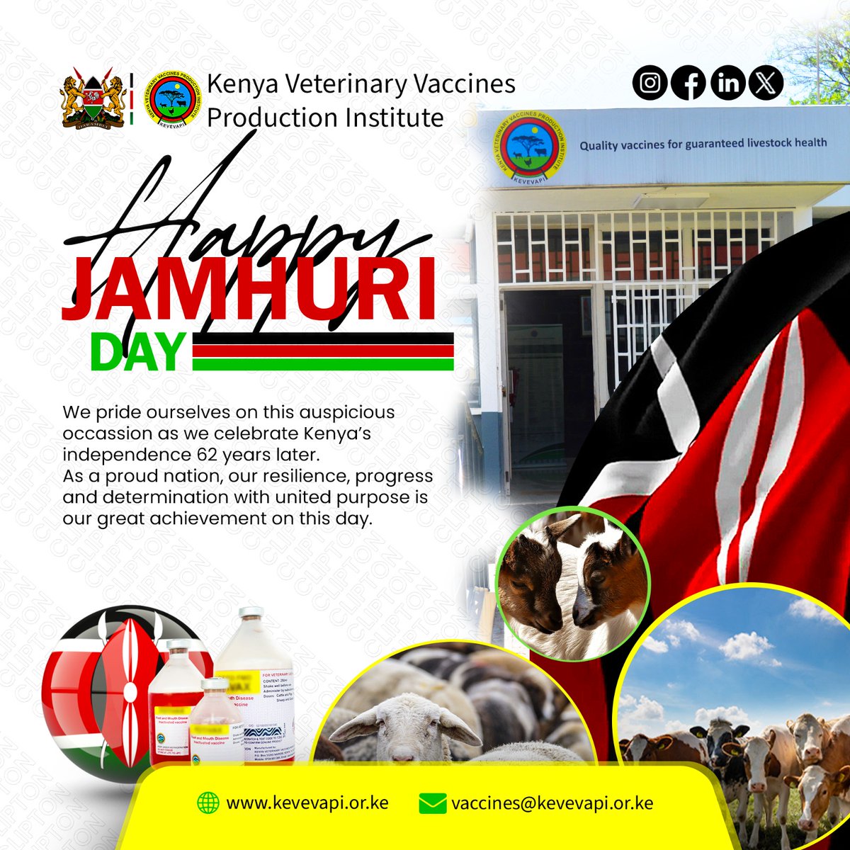 Kenya Veterinary Vaccines Production Institute tweet media