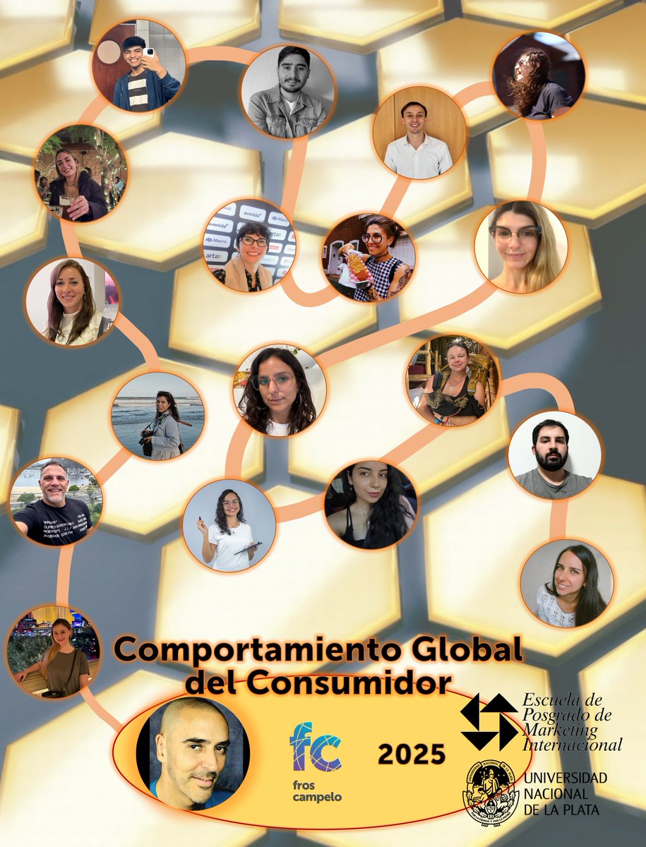 Comportamiento Global del Consumidor 🛒🧠

Felicito 👏👏 a quienes hoy están completando conmigo esta materia de la Maestría en Diseño y Marketing de <a href="/EPMI_FCE_UNLP/">Escuela de Marketing</a> y hoy mismo terminando el año!! 👨‍🎓👩‍🎓

🌟 Gracias <a href="/fersimonato/">Fernando Simonato</a> !!

#Comportamiento #Consumidor #Diseño #Marketing
