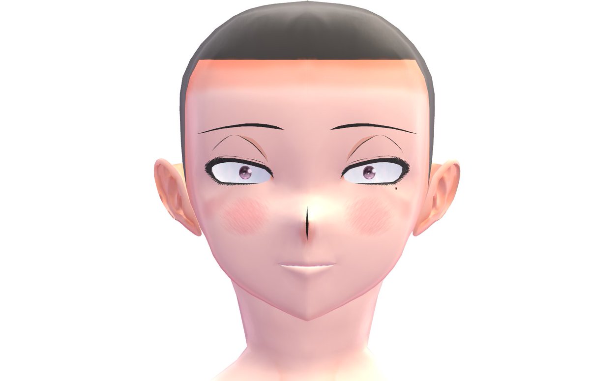 toropop's tweet photo. 誰得モデル２
髪生やす直前まですぐ出来た https://t.co/gAuB5cAQIm