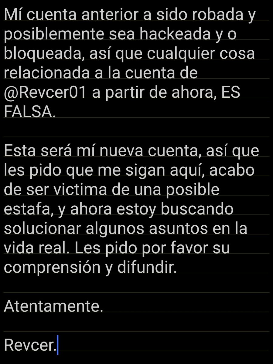 NewRevcer03 (NUEVA CUENTA) tweet media