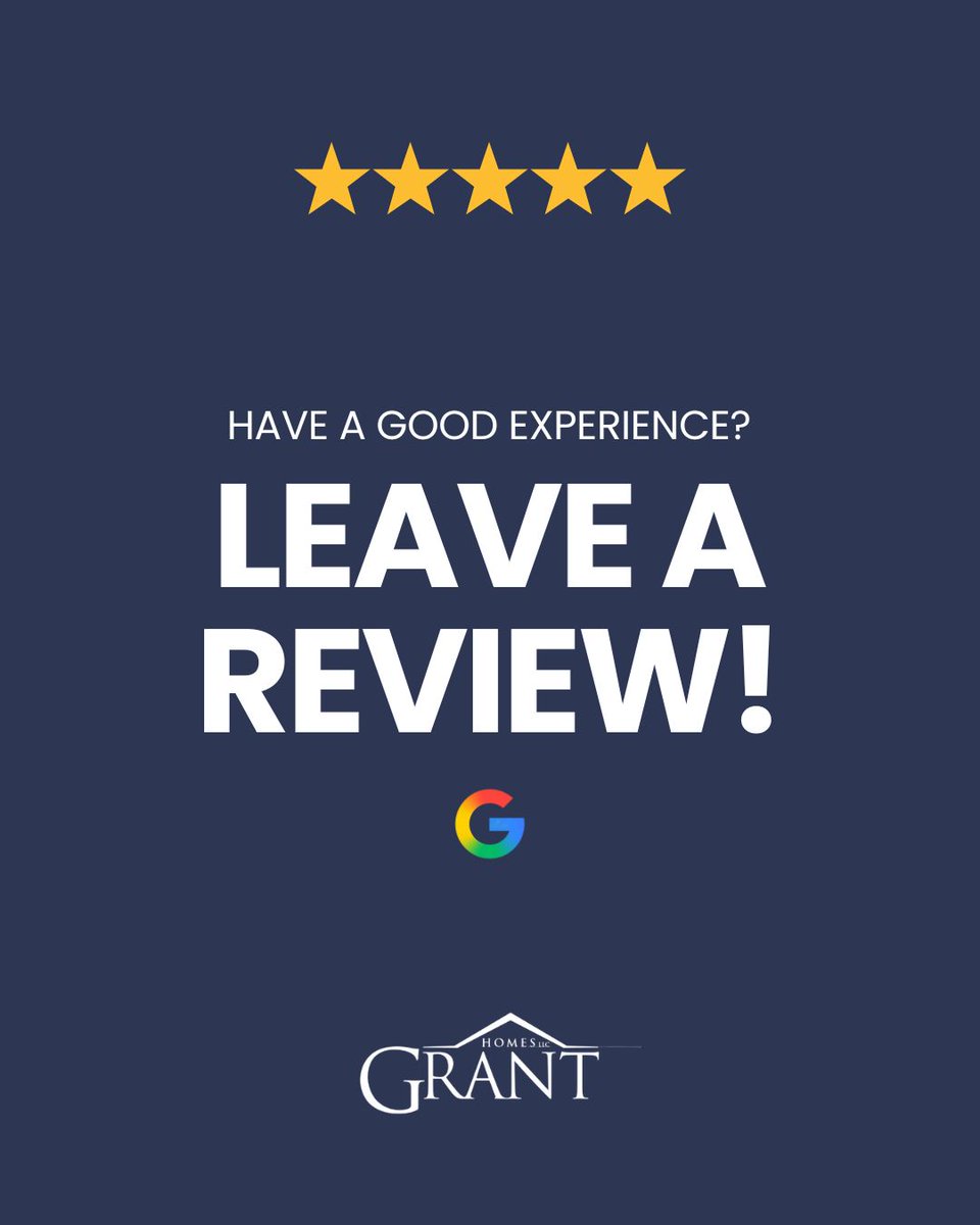 GrantHomesTulsa's tweet photo. We always love hearing about your experience with us. If you have a moment, we’d truly appreciate a Google review. Thank you for trusting us and letting us be a part of your journey!  

Leave a review here: https://t.co/48qdh9umFO https://t.co/Do6TWNIqNn