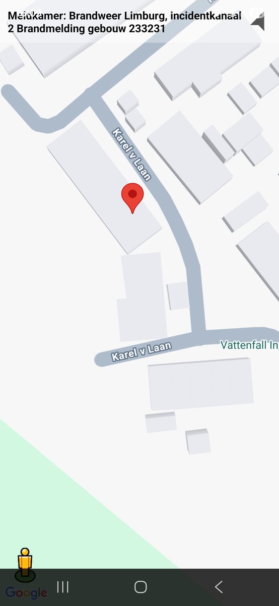 Brandmelding Gebouw in Venlo