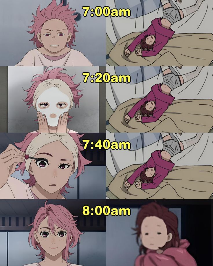 Two types of poeple in the morning