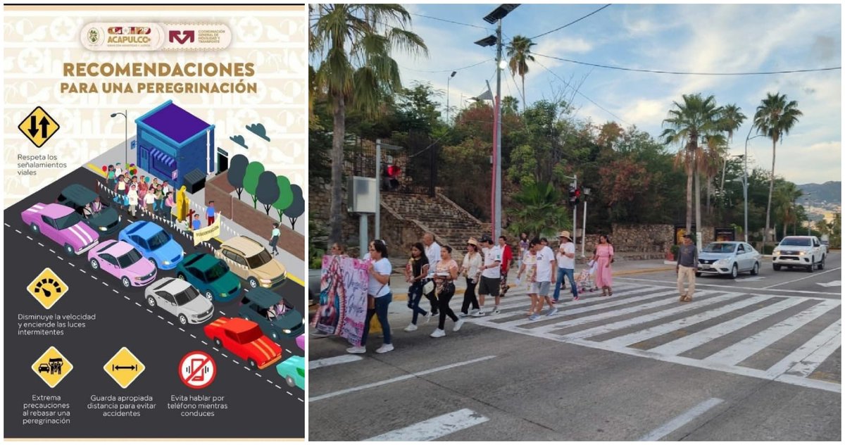 La CGPCYB informa:

 "¡Cuida de ti y los tuyos! Sigue las medidas preventivas y disfruta de las peregrinaciónes con seguridad"

- "Recuerda: la seguridad es primero. No te distraigas al cruzar calles y avenidas". 
🚨Mantente alerta🚨 #SeguridadVial#PeregrinaciónSegura"