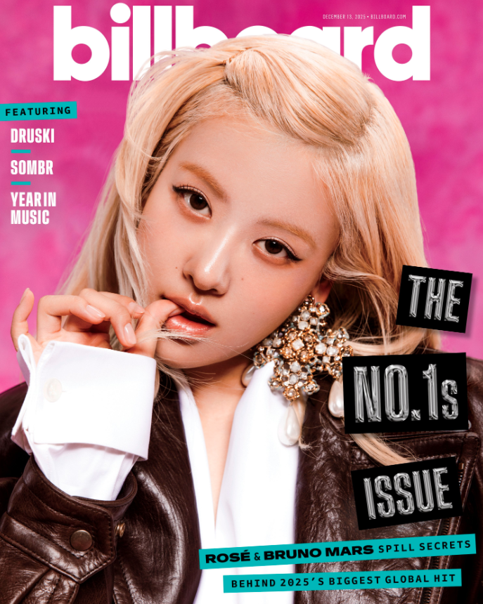 Rosé stuns on the cover of Billboard.