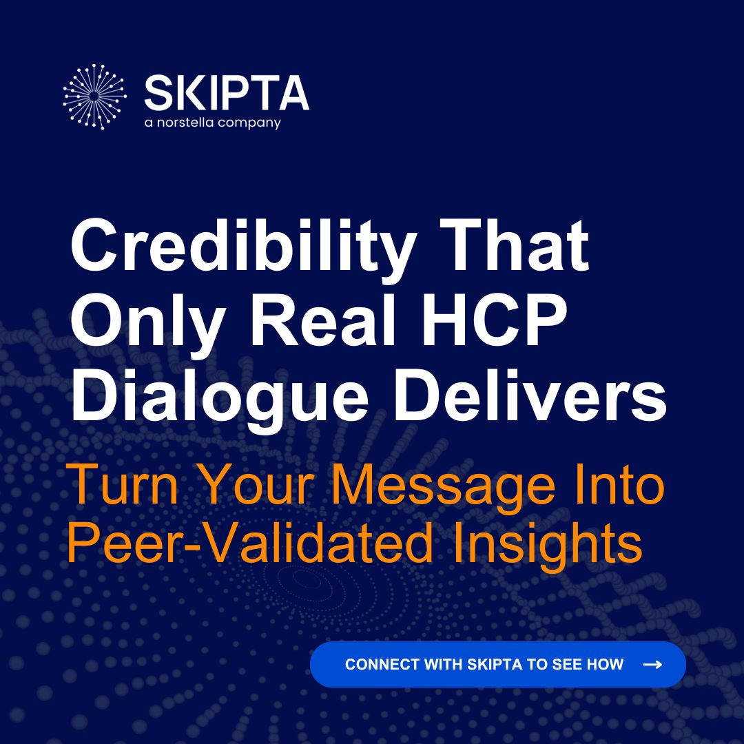 SkiptaTech's tweet photo. Are you creating curiosity and credibility about your brand?

Sponsor clinical conversations involving your brand among key opinion leaders with Skipta’s Featured Discussions. https://t.co/vcPzY5ofzW

🗣️Turn your brand message into peer-validated insights. https://t.co/U4X5ZQ0kzn