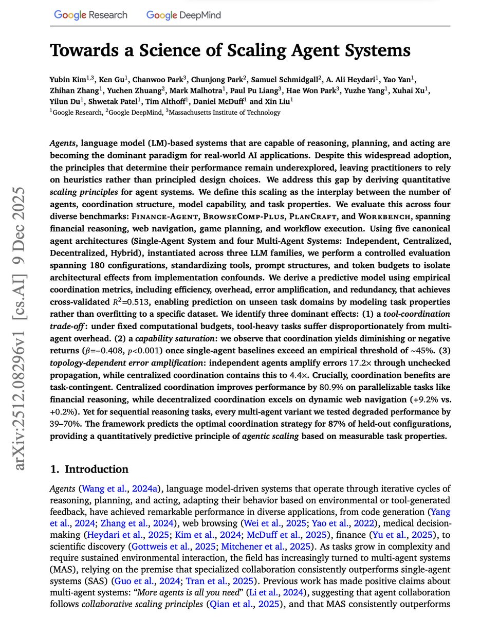 agent scaling abstract