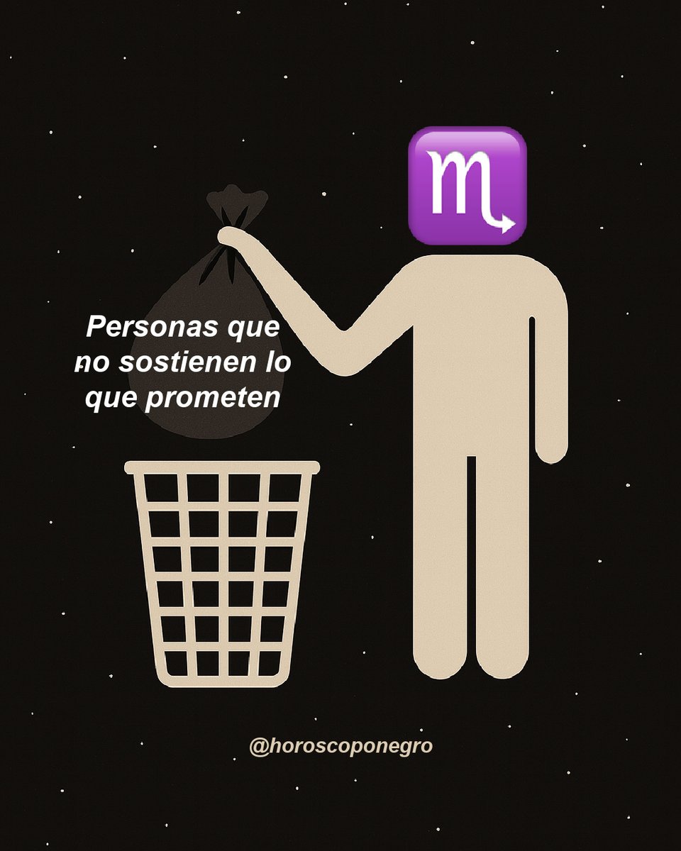 Vamos a desprendernos de toda la basura necesaria para cerrar este año de la mejor manera, Escorpio 🔮 ¿Qué otra cosa tienes que tirar? ✨