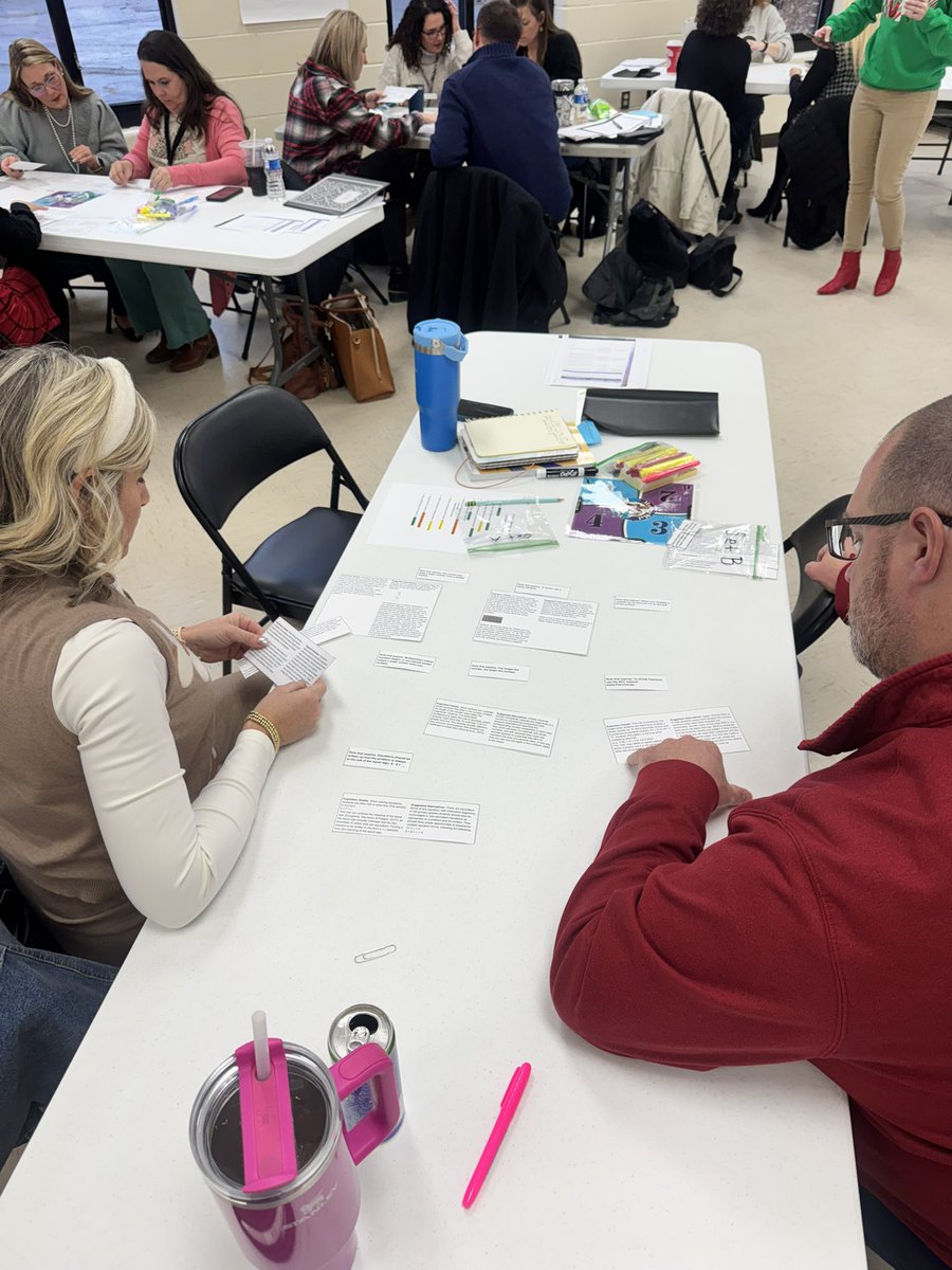 MsKimberlyFitch's tweet photo. Our district is blessed to have strong synergy. Math proficiency is improving because of hard work, intentionality, and consistency. Here the team is understanding the why behind math symbols and words that can create misconceptions.
@KyCenterforMath #mathpact
@JBayWilliams https://t.co/lI5FiO4EpA