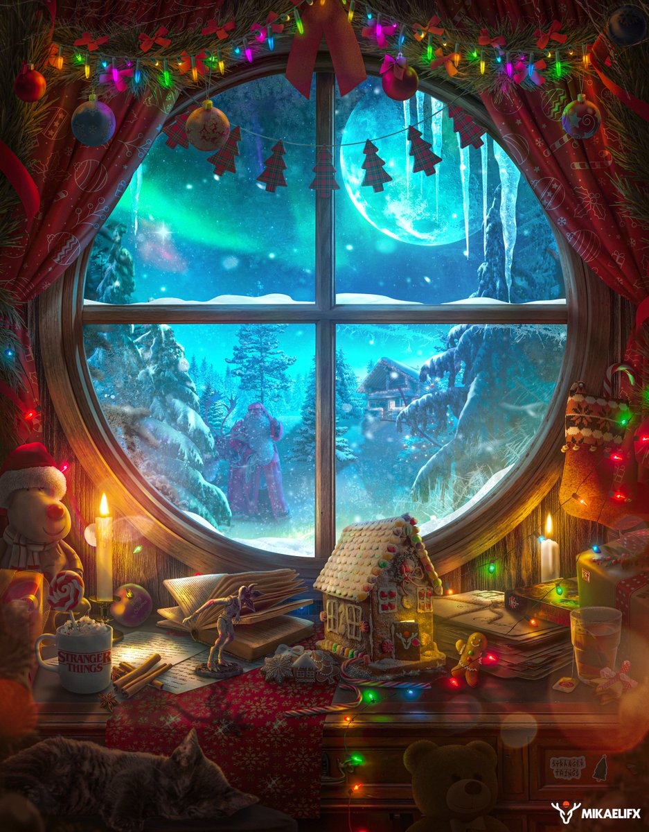 MikaeliFX's tweet image. The Warmth Within🎄☃️

Artwork made with Photoshop! 
No AI used!!!

Full project:
behance.net/gallery/240148…