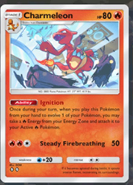 Pokmon TCG Pocket  Charmeleon Once during your turn, when you play  this Pokmon from your hand to evolve 1 of your Pokmon, you may take a   Energy from your