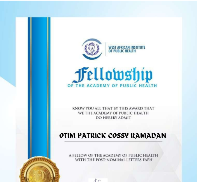 Dr. Otim Patrick , FAPH tweet media