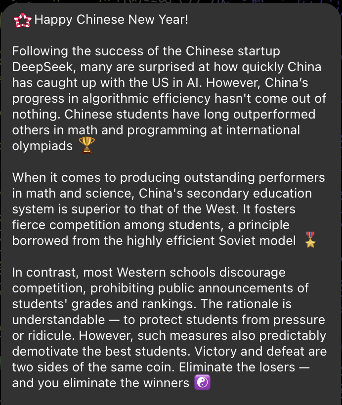 HReizon's tweet photo. @amerix Pavel Durov made the same sentiment. We are just borrowing western thinking and it isn't right. We ought to go back to ranking. https://t.co/ZLHzNLaOGa