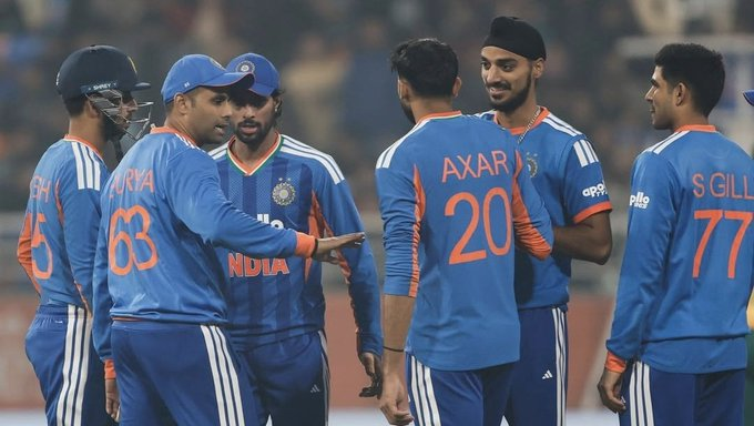 🚨GREAT BATTING FROM MILLER &amp; FRERIA!!

- SOUTH AFRICA POSTED 213/4 FROM 20 OVERS AGAINST INDIA