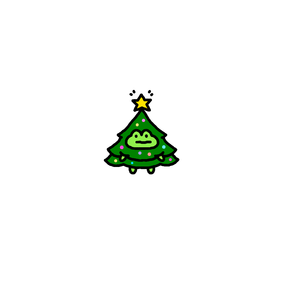 christmas mode activated 🐸