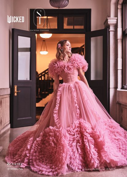 GlindaGrande_'s tweet image. WICKED X SACHIKO TSUTSUI (bridal dresses)