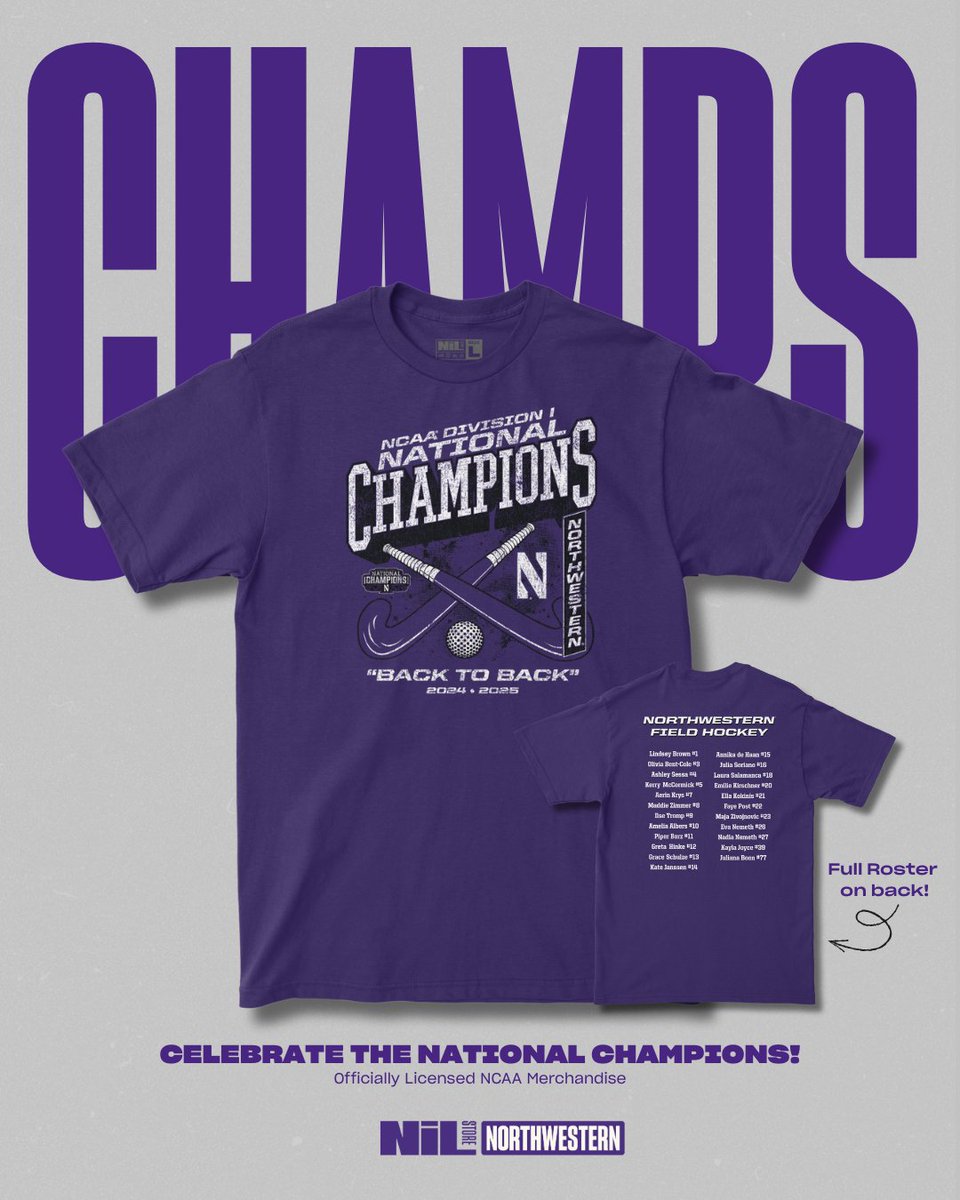 Northwestern NIL Store tweet media