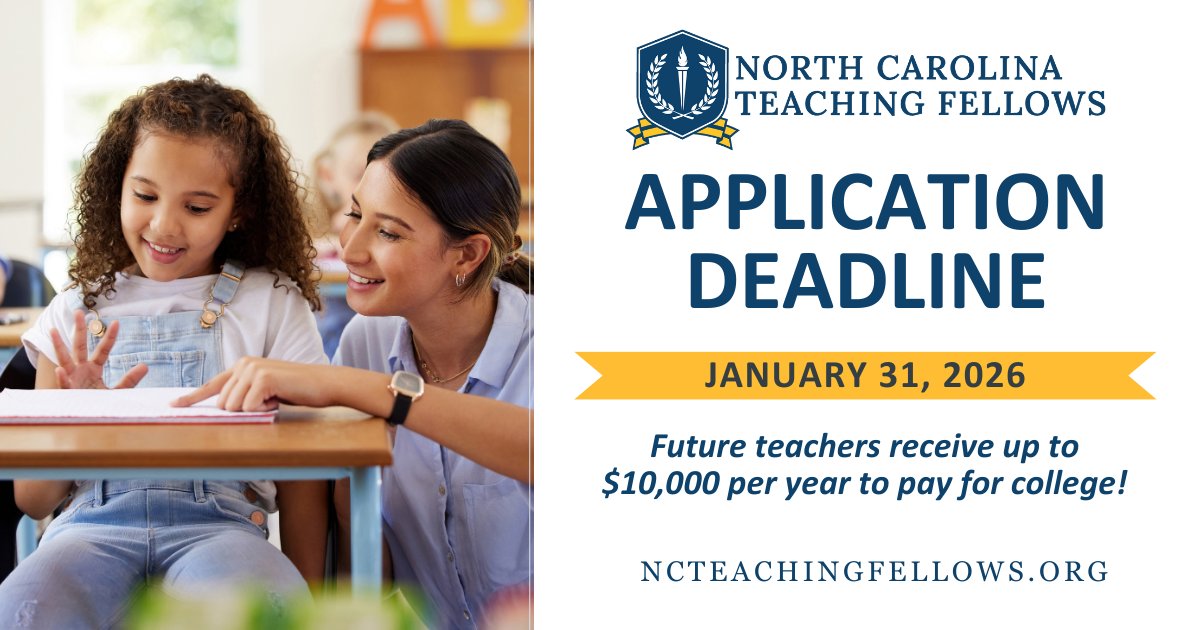 NC Teaching Fellows tweet media