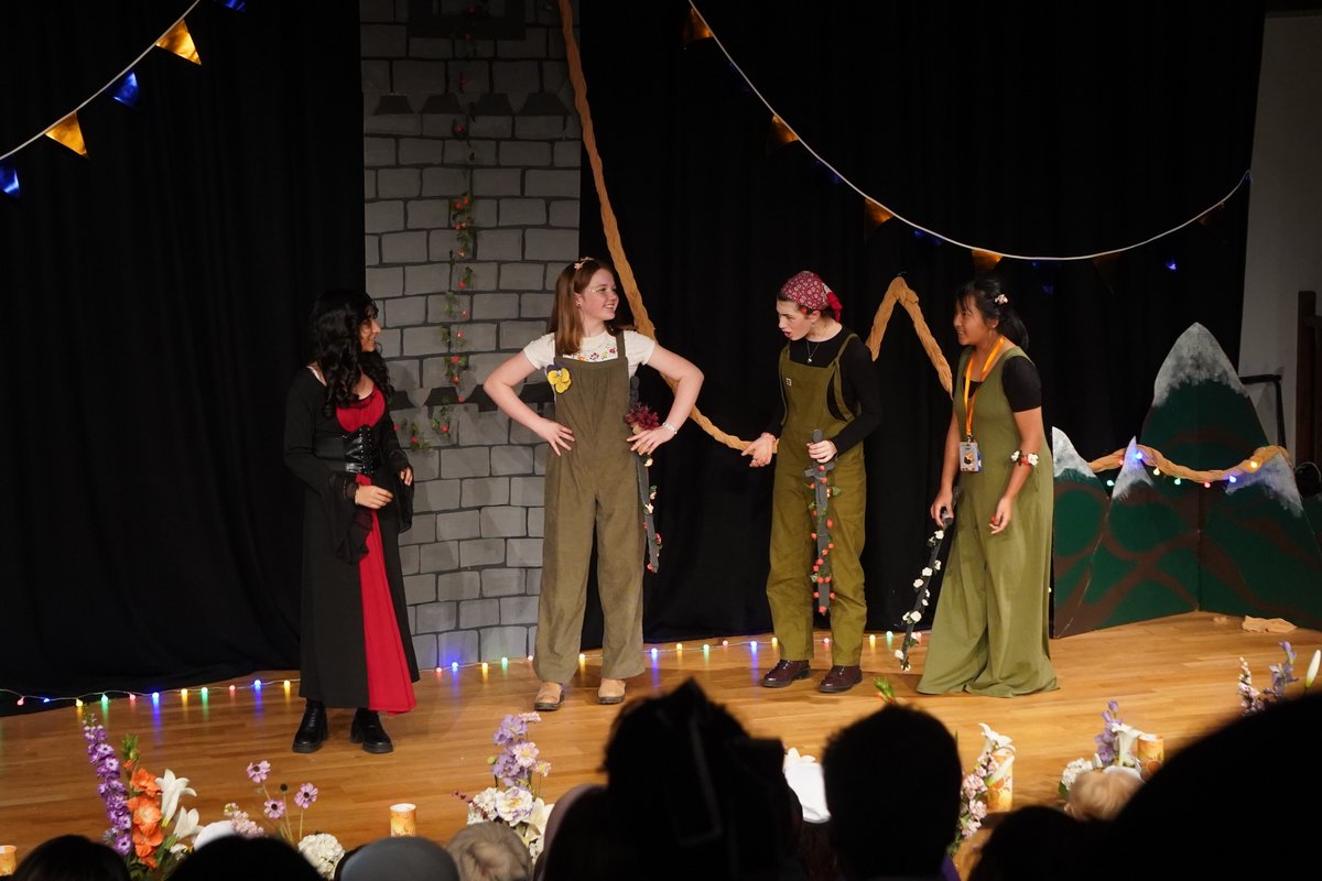 SBonnellSchool's tweet photo. Last night’s Rapunzel production was a show-stopper! 🌟 The talent, creativity and confidence our students showed on stage were incredible. Massive well done to the cast, crew and staff who turned the hall into a magical theatre for the night! 💫 🎭
#SBGirlsWhoCan #SchoolPlay https://t.co/H2ZG8D6TyM