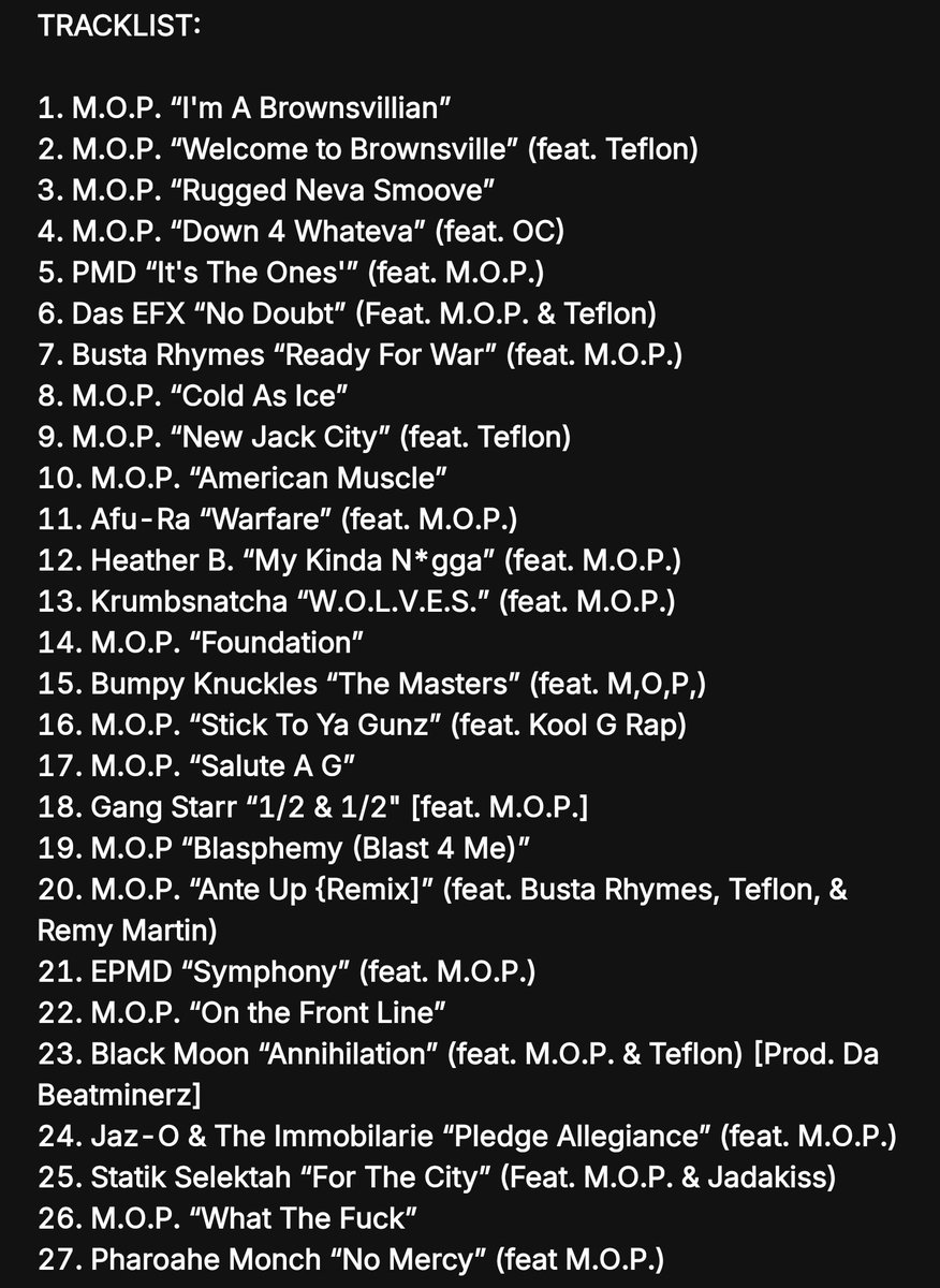 KxNGKOOPA613's tweet photo. "The Game Don't Change Only The players"
Fresh Out The Barbershop Vol. 57 “Ready For WAR” The M.O.P. Edition
https://t.co/4drKIO3vOp
•••
#FreshOutTheBarbershop
#ClassicMATERIAL https://t.co/87nJo1Zyno