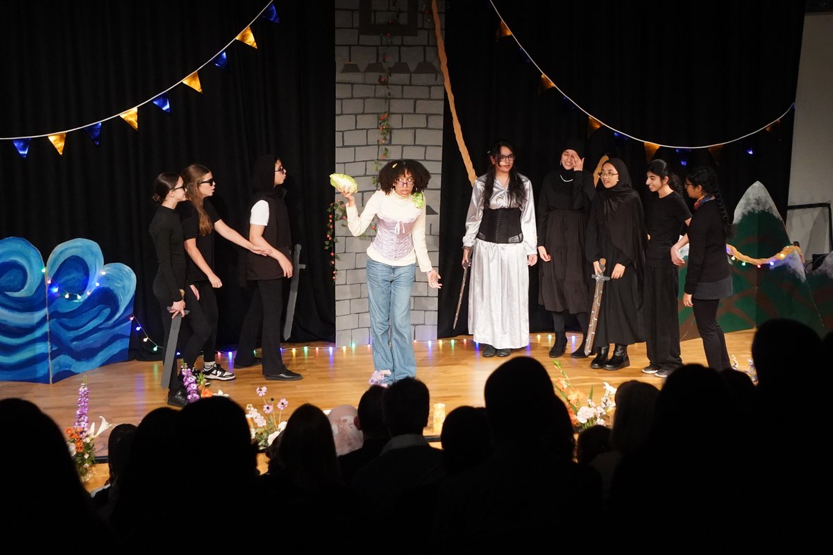 SBonnellSchool's tweet photo. Last night’s Rapunzel production was a show-stopper! 🌟 The talent, creativity and confidence our students showed on stage were incredible. Massive well done to the cast, crew and staff who turned the hall into a magical theatre for the night! 💫 🎭
#SBGirlsWhoCan #SchoolPlay https://t.co/H2ZG8D6TyM
