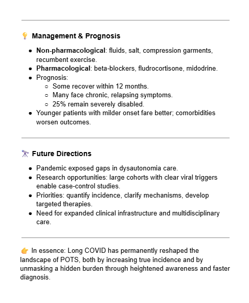 COVID-19 is now the single most common viral trigger for Postural Orthostatic Tachycardia Syndrome (POTS), an autonomic disorder.

The pandemic caused a massive surge in diagnoses and awareness, making POTS a significant public health issue.
docs.google.com/document/d/e/2…