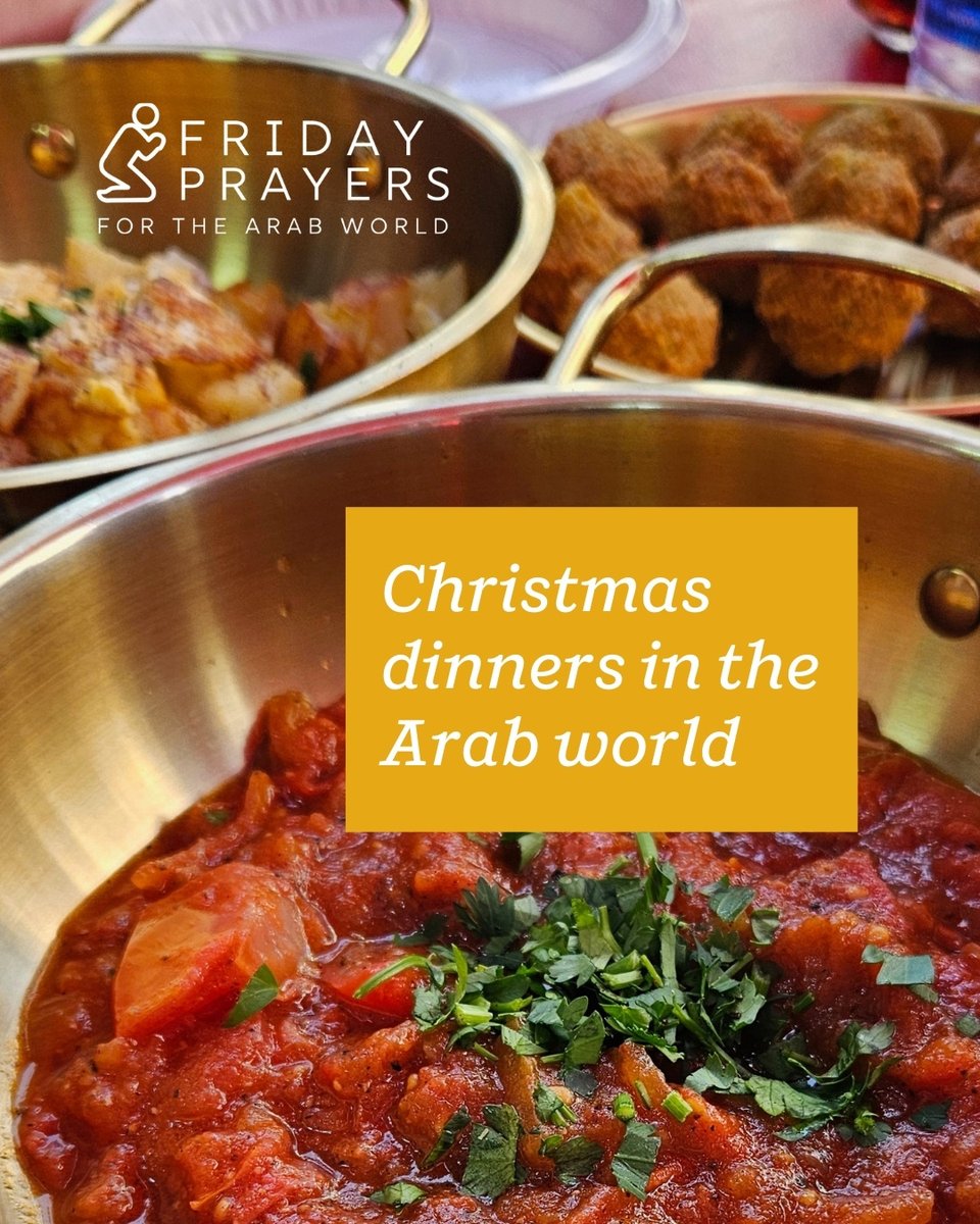 What did your Christmas dinner look like this year?
For mission workers in the Arab world, inviting friends and neighbours to a Christmas meal is a great opportunity to share the reason for the celebration! Let's pray for good fun and for spiritual seeds to be planted.