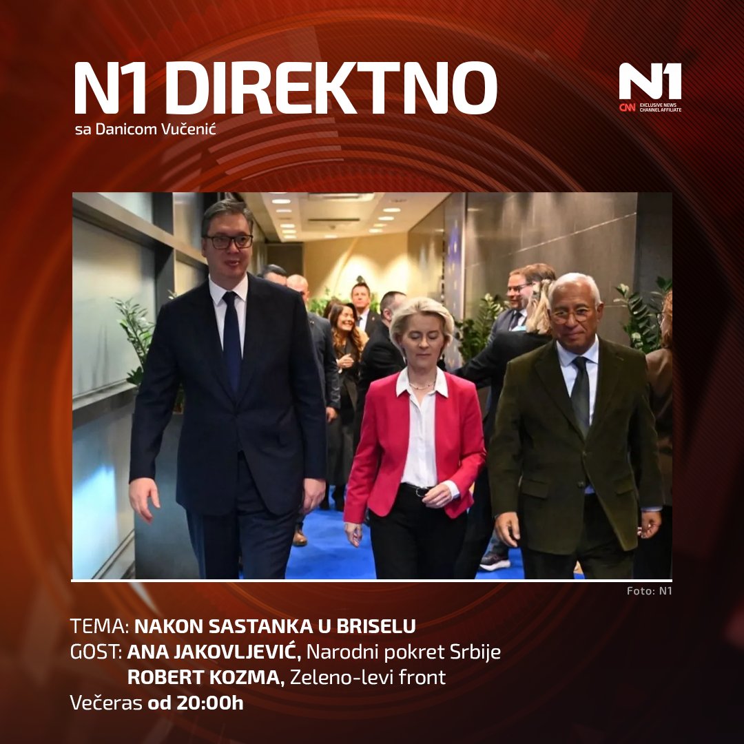 TV N1 Beograd tweet media