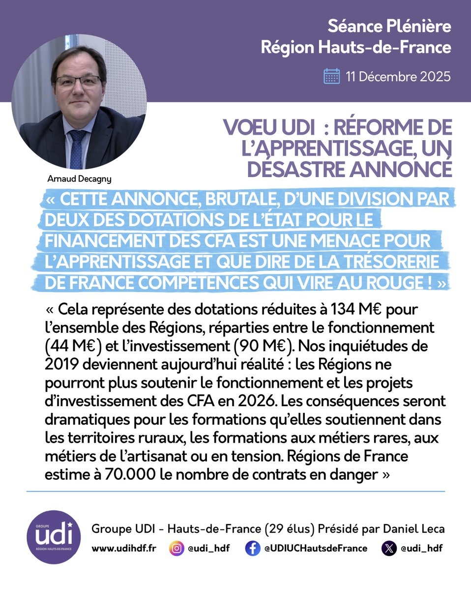 Groupe UDI Hauts de France tweet media