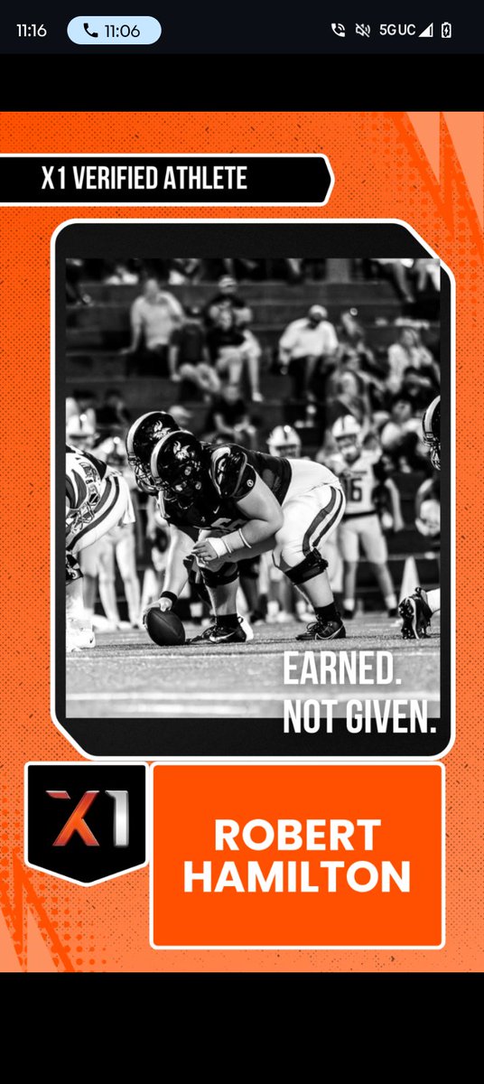 RobHam51's tweet image. Time to show out on the 23rd🔥
@EXACTSports 
#X1Athlete