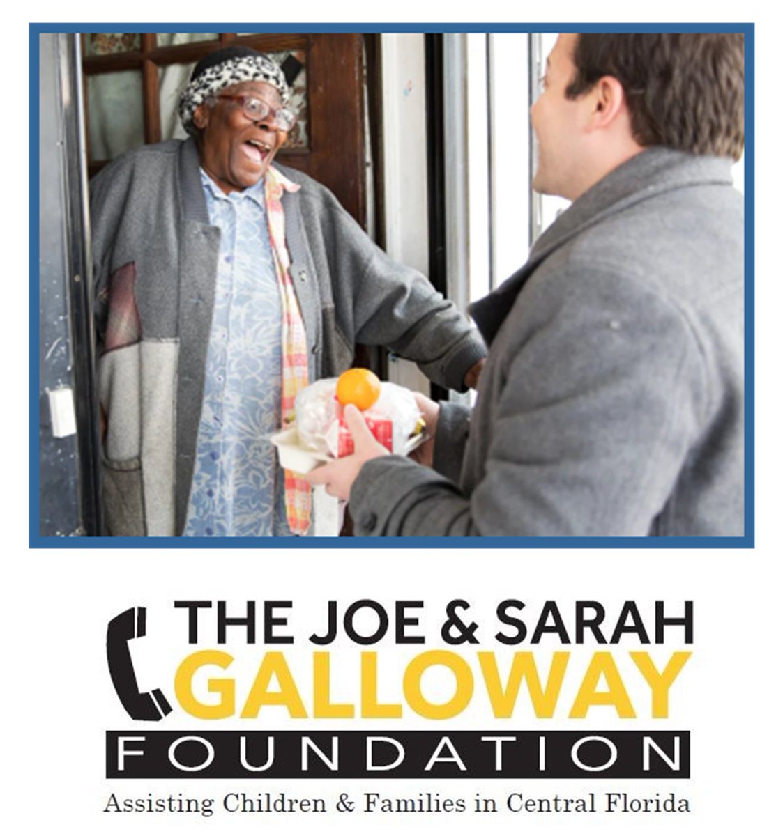 In a year that's been filled with uncertainty &amp; cuts to SNAP and Medicaid, we are grateful to The Joe &amp; Sarah Galloway Foundation for their generous $30,000 grant in support of our Meals on Wheels program, ensuring seniors have the food they need to stay healthy and independent!