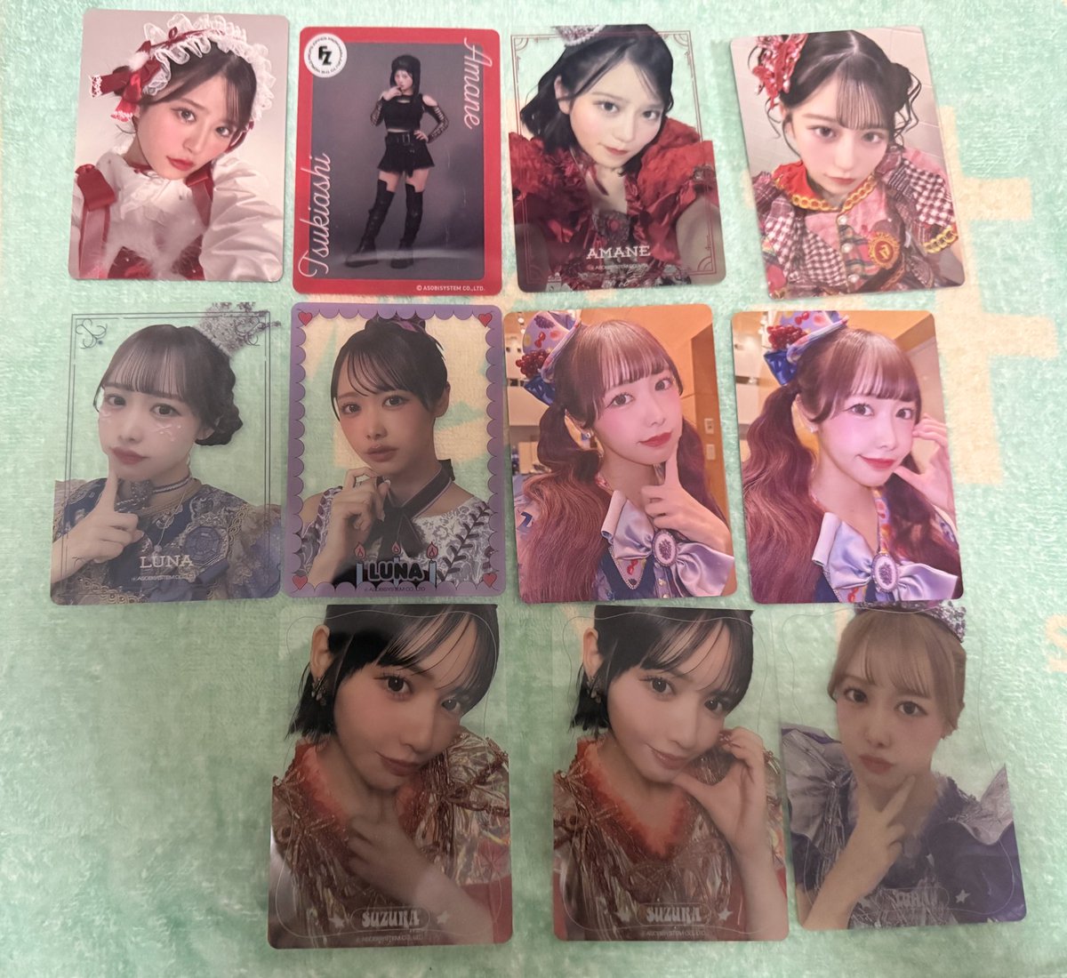 FRUITS ZIPPER トレカ 交換 12/12.13 手渡しのみ 【譲】月足 仲川 鎮西