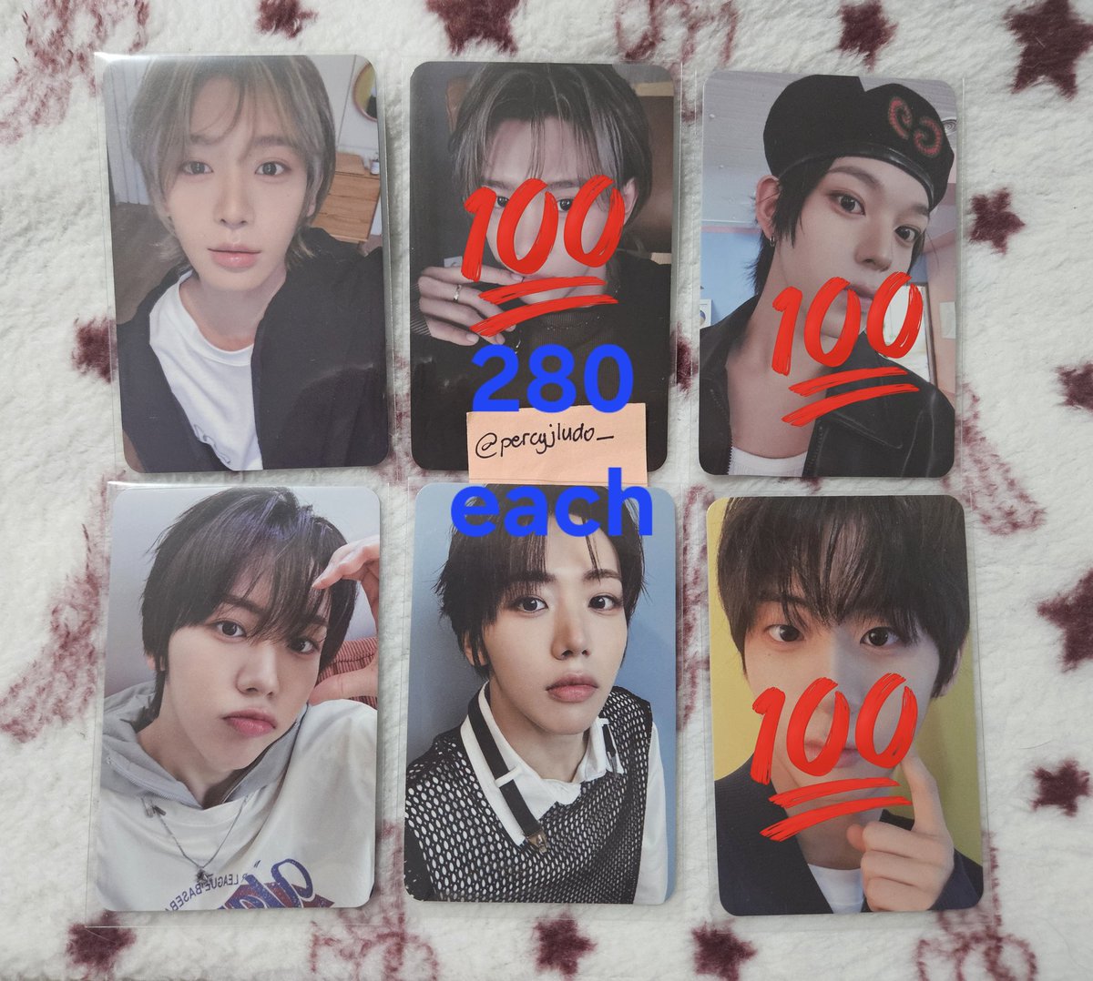 WTS LFB PH
AHOF 
 
             ALL ON HAND (update)

💯=SOLD
Mixed Pocas — Han 1:1 450 
Weverse POB
FI magazine PCs — take all 700

> PRIO if getting multiple pocas
> Payo 
> PRICE + pf + lsf
> Reply or DM 💌

📎 Steven Jeongwoo Woongki Shuaibo Parkhan JL Juwon Chihen Daisuke