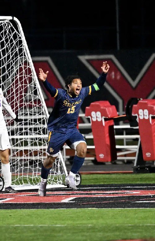 The All Southwest OH soccer banquet at TQL Stadium was truly first class! Davion Washington, Santi Dreher, &amp; (not pictured) James Levesque were recognized for their outstanding seasons. We couldn’t be more proud of how they represent our 7 Hills soccer program!
