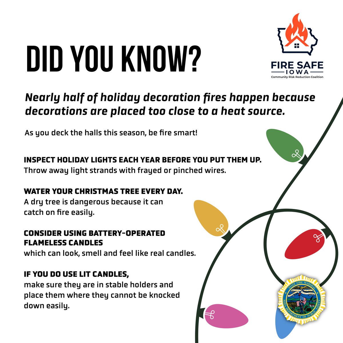 Iowa State Fire Marshal tweet media