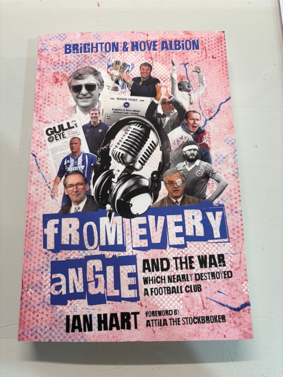 SeagullsProg's tweet photo. Look what’s just popped through my letterbox.
Very much looking forward to reading this
#BHAFC #BuildaBonfire https://t.co/6a5ca7Skno