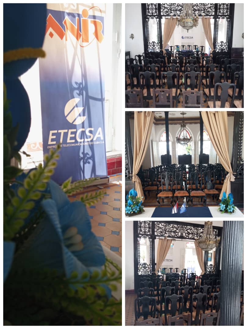 🎉 Preparativos para la realización de las Premiaciones del #FÓRUM por la #INNOVACIÓN de la DTCF. 

📸 Cortesía de <a href="/PrietoBunny/">Bunny Prieto Santana</a> 

#EtecsaConCuba 
<a href="/MiguelASurezSa2/">Miguel A. Suárez Sabina</a> 
<a href="/Irenaldo5/">Irenaldo Cruz Lopez</a>