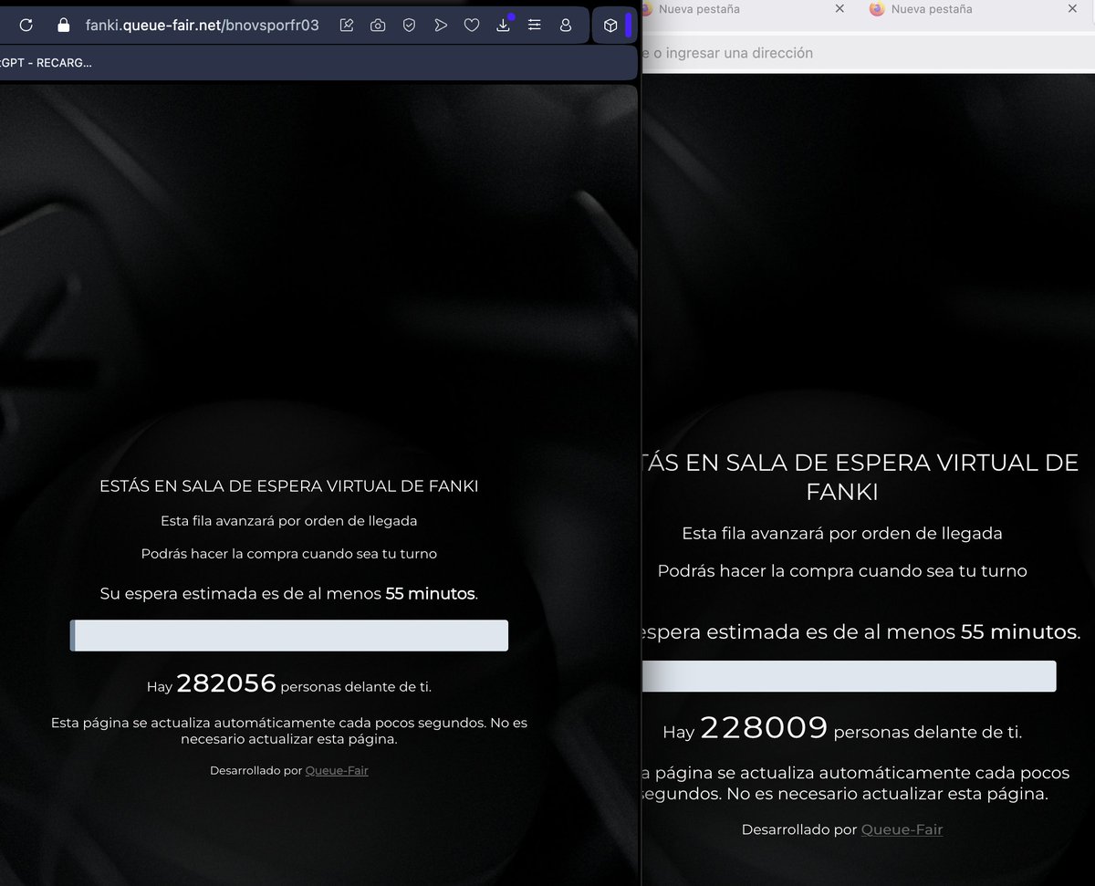 Otra fila falsa de 55 minutos, ahí siempre se empieza la espera 🤔🤔🤔 qué sospechoso #fanki #Mexico
