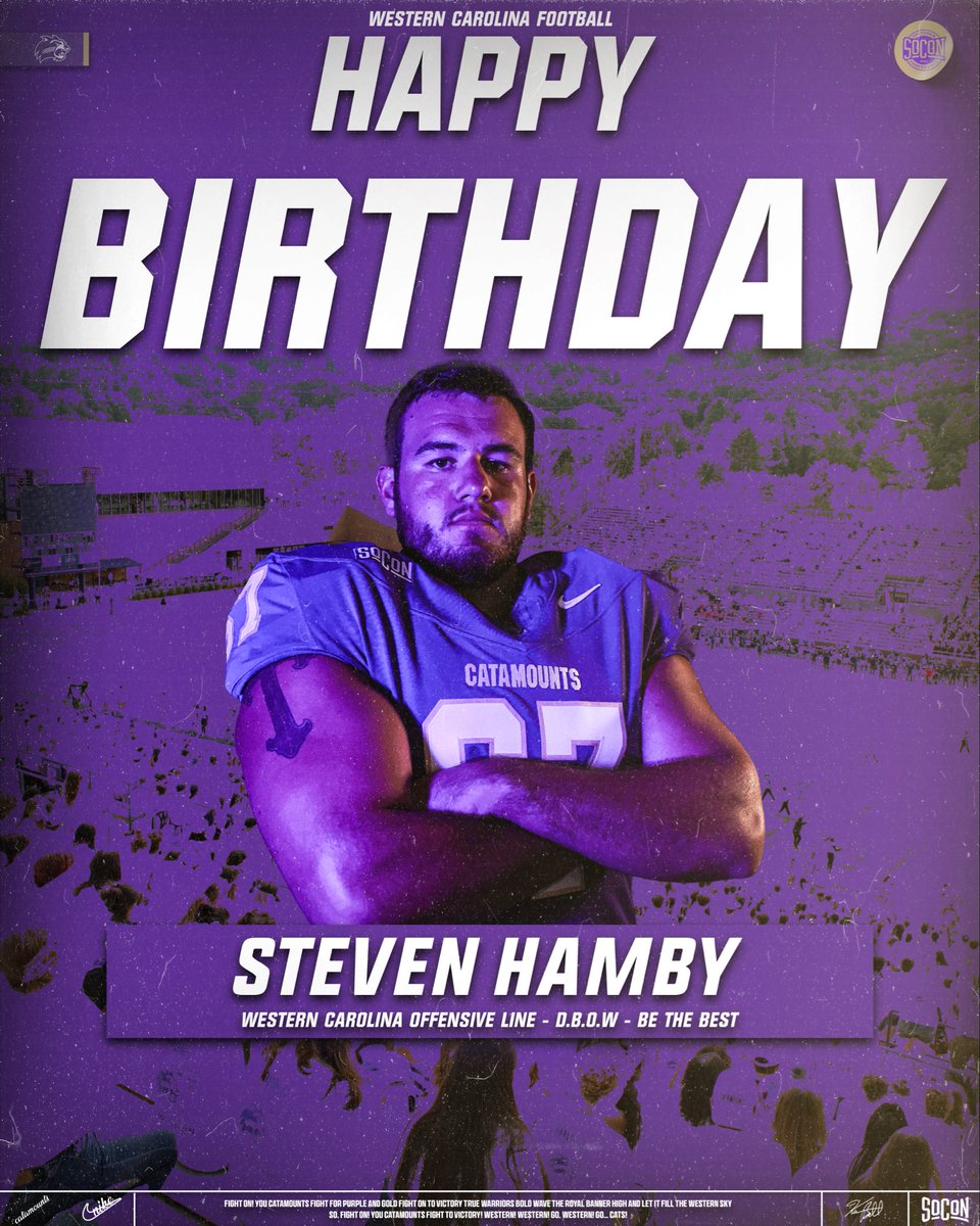 Happy Birthday <a href="/StevenJHamby23/">Steven J. Hamby</a> ‼️
#GoCats