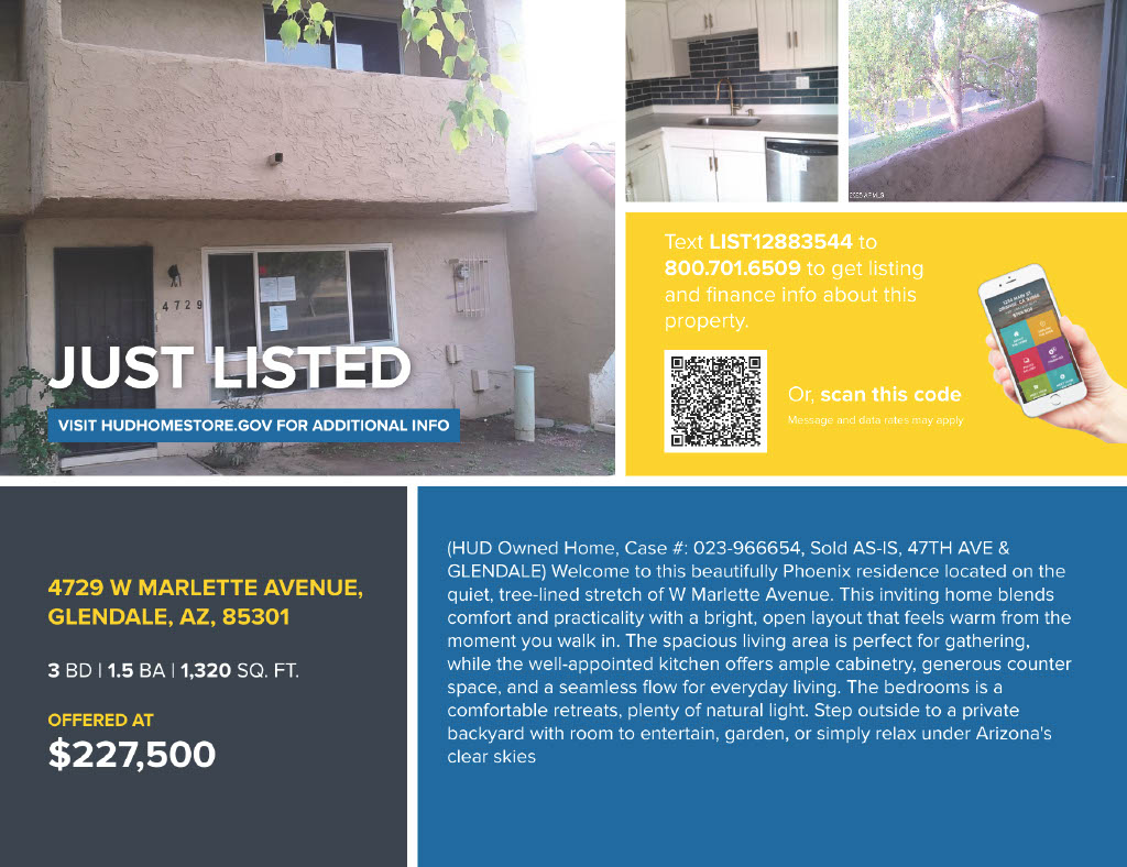 Position_Realty's tweet photo. Our team listed this beautiful townhouse in Glendale that has a lot of potential located at 47th Ave and Glendale Ave for $227,500 (well below market value). 
Click here view more pictures - 

https://t.co/WTlkl044Fx

Contact our team: (480) 213-5251 https://t.co/Ec5uKlCrsy
