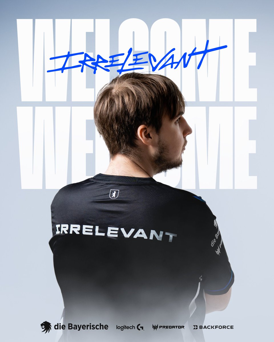 Our collaboration is turning out just as we had hoped. 
Welcome to our Top Lane <a href="/Irrelevanttop/">Joël🐘</a>!