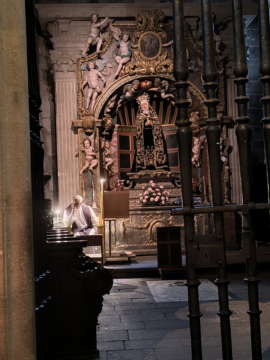 armesillaconde's tweet image. Estoy en la Catedral de Santiago de Compostela. Majestuoso lugar, de los más grandes de la Cristiandad. Haciendo fotos anonadado de lo solemne y bello que es el lugar. Pero esta en concreto quería compartirla con vosotros, especialmente con mis seguidores católicos, que sé que…