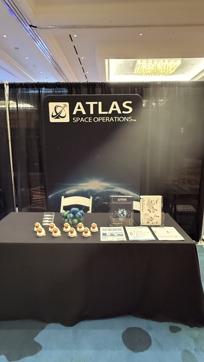 AtlasSpace's tweet image. We're all set for a great week at SFA Spacepower Conference in Orlando. Stop by Booth LP9 to see what Freedom GSaaS can do for your mission!

#SPC25 #SpacepowerConference #SFA #Orlando