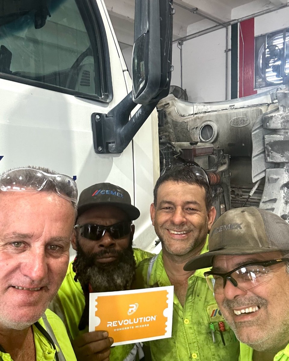 Revolution Concrete Mixers tweet media