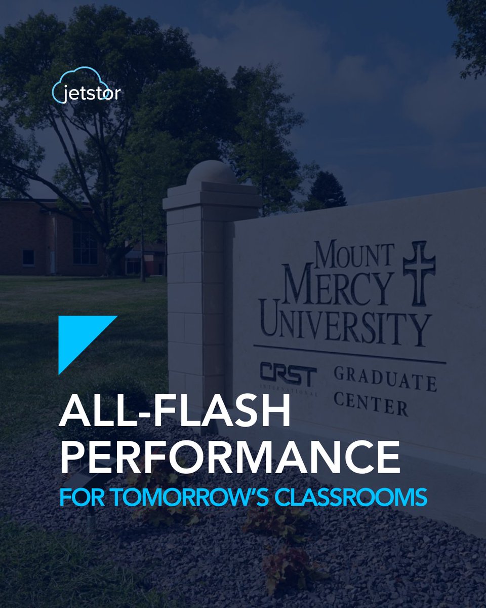 JetStor is excited to announce the shipment of two All-Flash Appliances by QSAN, featuring high-performance KIOXIA America, Inc. SSDs, delivered to our long-time education partner, Mount Mercy University.

These all-flash systems will power a private cloud environment designed to