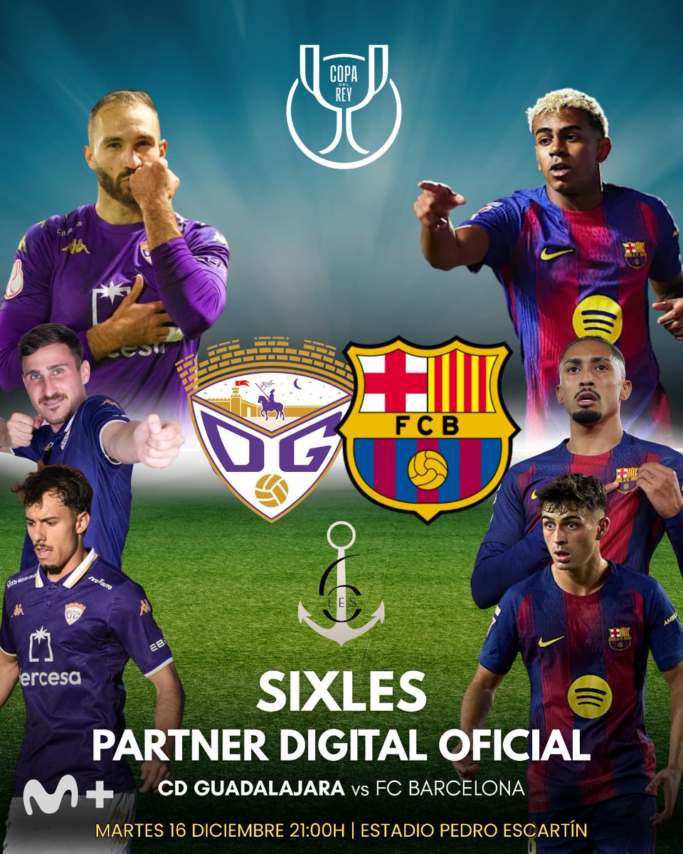 💜 ¡La Copa del Rey vuelve a teñirse de morado en el Pedro Escartín!

Nos complace anunciar que contamos con <a href="/sixles_integral/">Sixles Sport Digital</a>  como Partner Digital Oficial para nuestro enfrentamiento ante el FC Barcelona. ⚽🔵🔴

Un partido histórico para nuestro club y nuestra afición, que