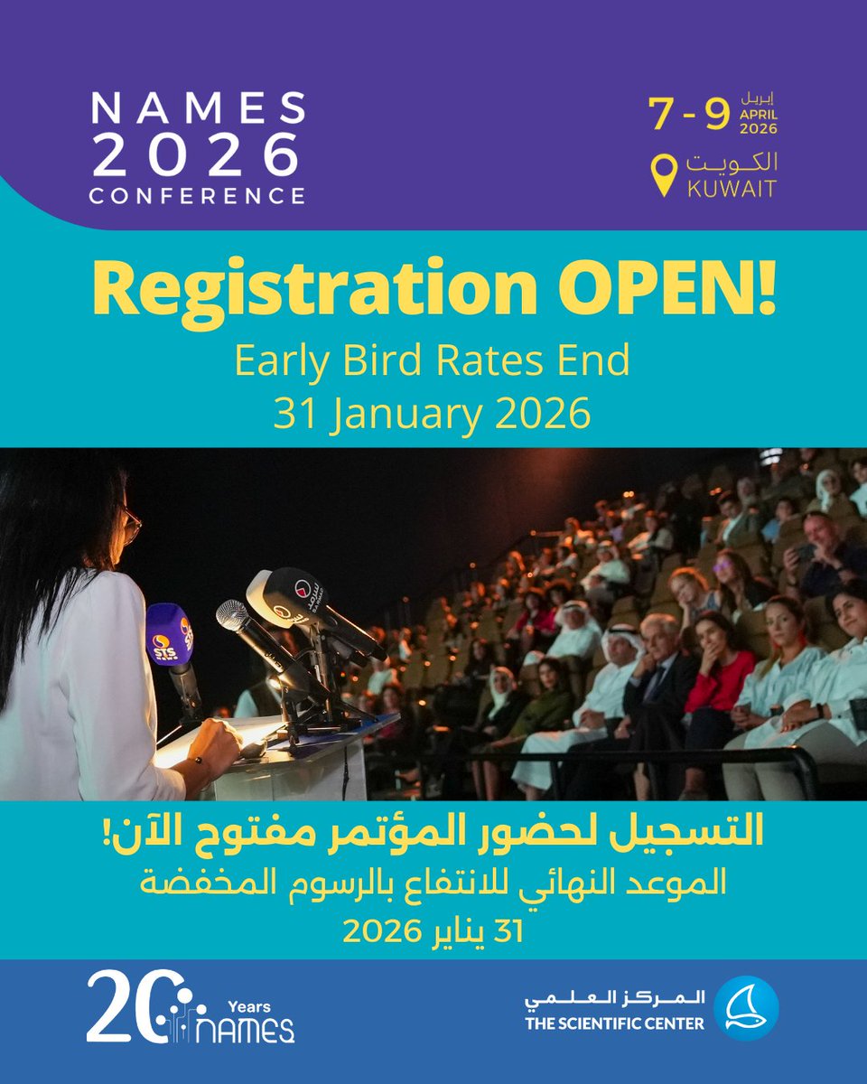 NAMES Network tweet media