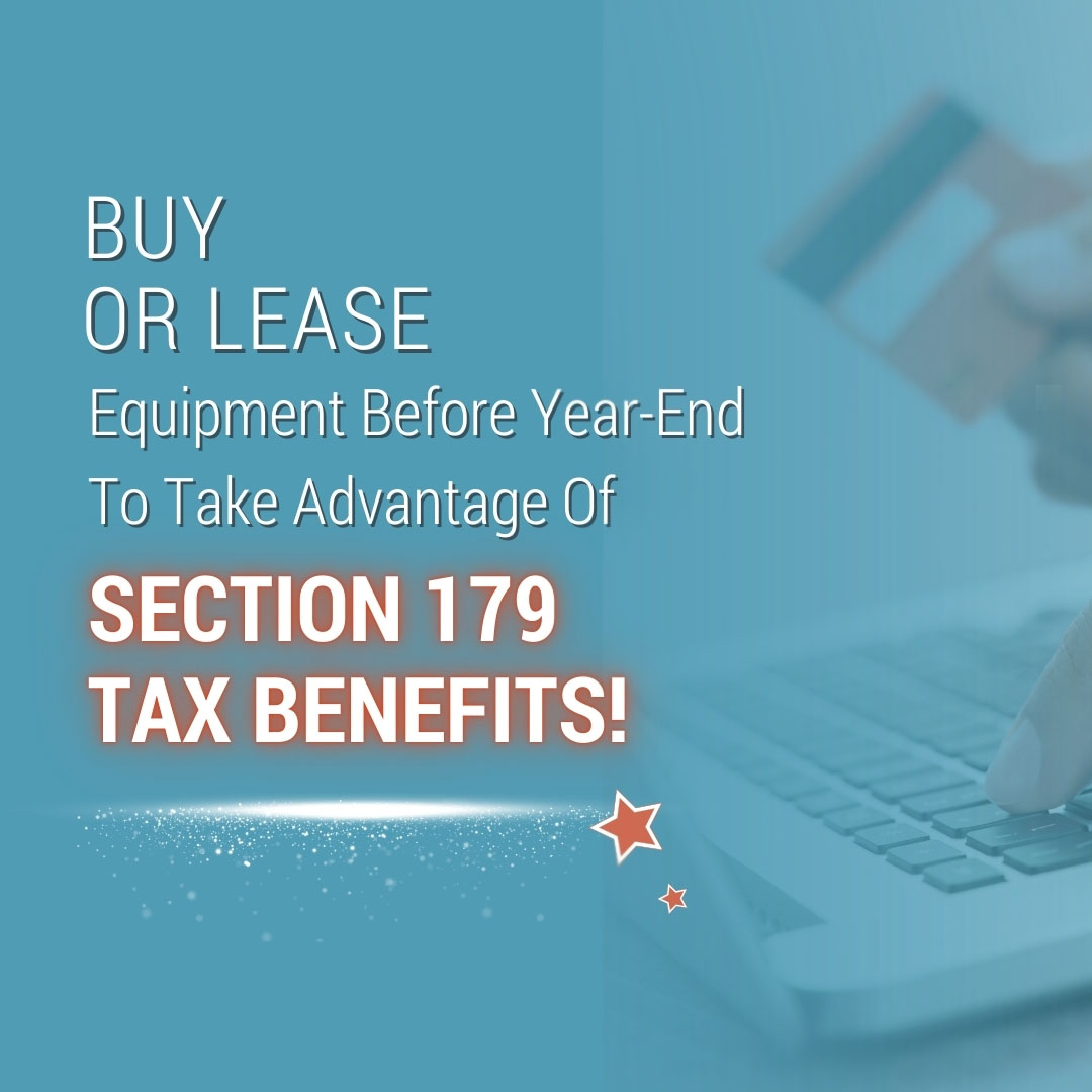 🧾 𝐂𝐥𝐚𝐢𝐦 Y𝐨𝐮𝐫 𝟐𝟎𝟐𝟓 𝐓𝐚𝐱 𝐁𝐞𝐧𝐞𝐟𝐢𝐭𝐬 𝐁𝐞𝐟𝐨𝐫𝐞 𝐘𝐞𝐚𝐫-𝐄𝐧𝐝!

Upgrade your cleaning equipment before 12/31/25 and take advantage of Section 179 to keep more money in your pocket for a cleaner, more efficient 2026.

Learn more: bit.ly/481Ehy2