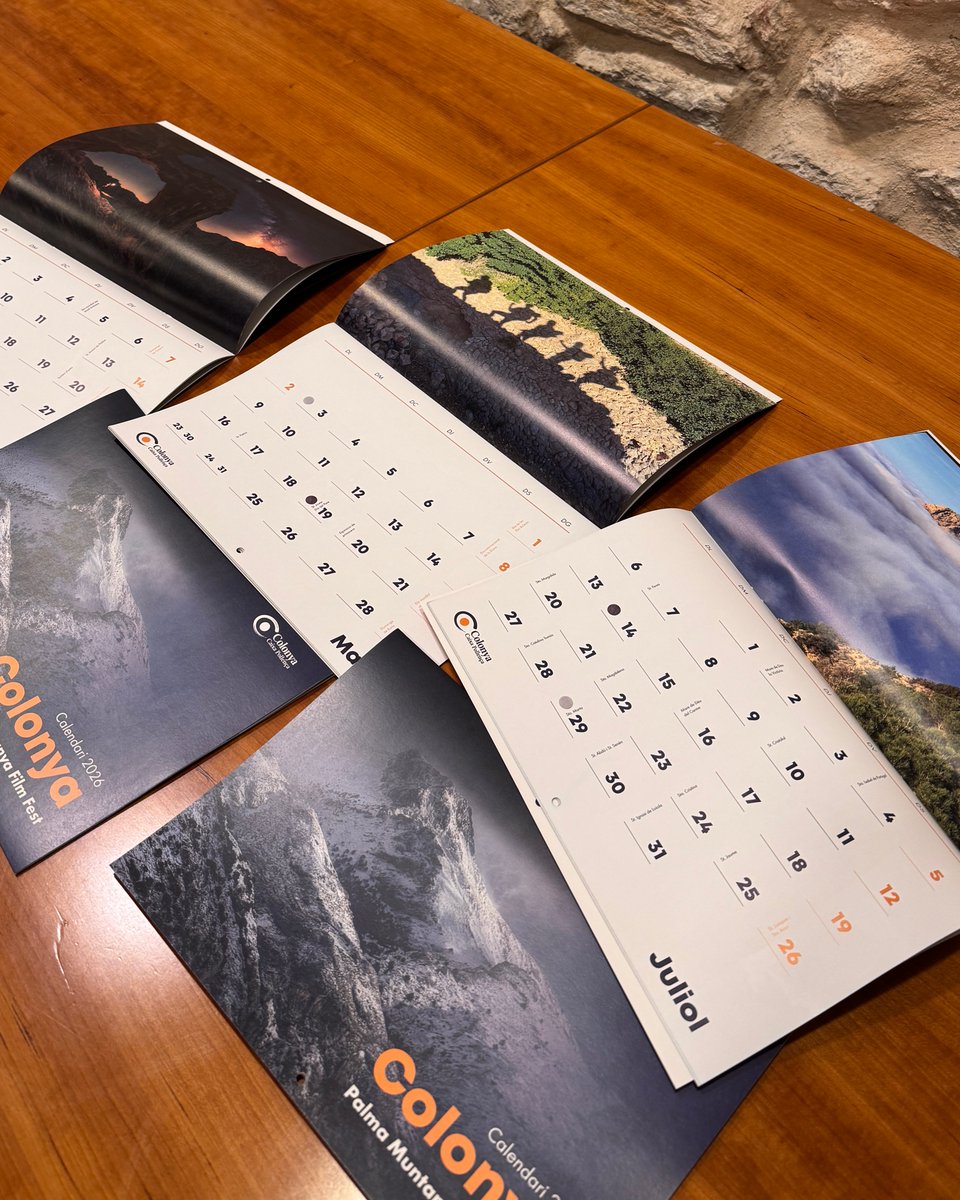 Avui, Dia Internacional de les Muntanyes, presentam el Calendari Colonya 2026, dedicat a la natura i al paisatge que ens defineix.

En col·laboració amb el Palma Muntanya Film Festival, que du el nom de Colonya.

📅 A partir de demà disponible a les oficines de Colonya.

#Colonya