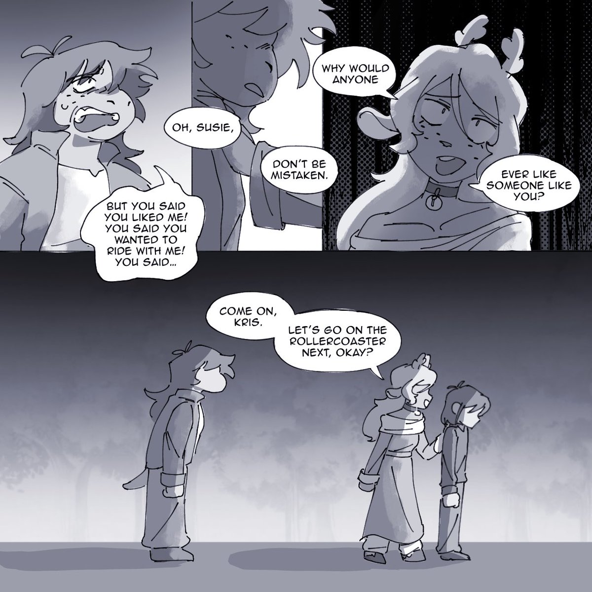 weird route suselle festival interaction 

#deltarune

(1/2)